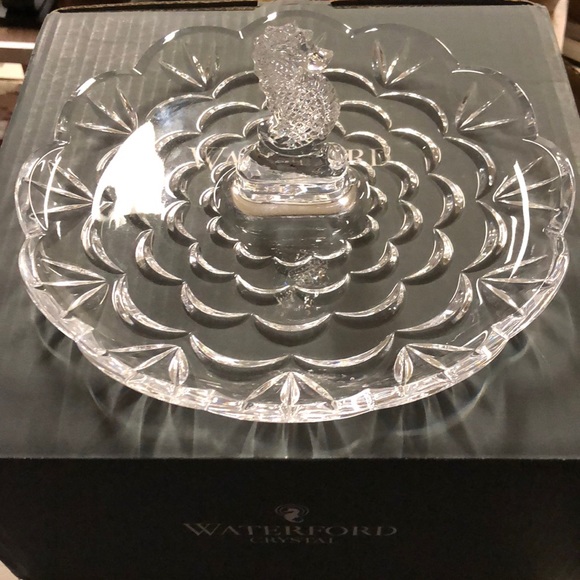 Waterford Other Crystal Seahorse 9 Server Tray Nwt Poshmark